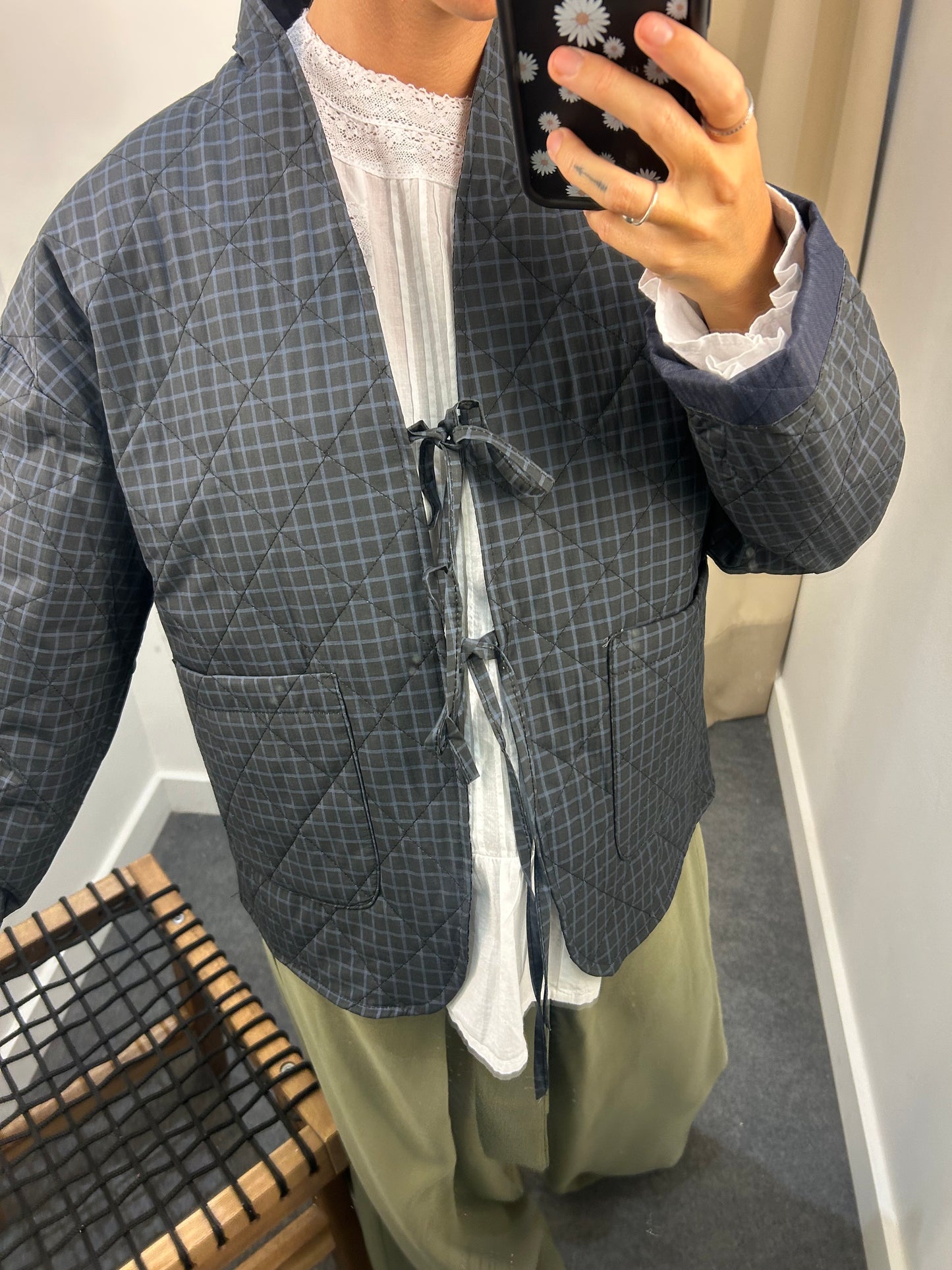 Chaqueta lazos
