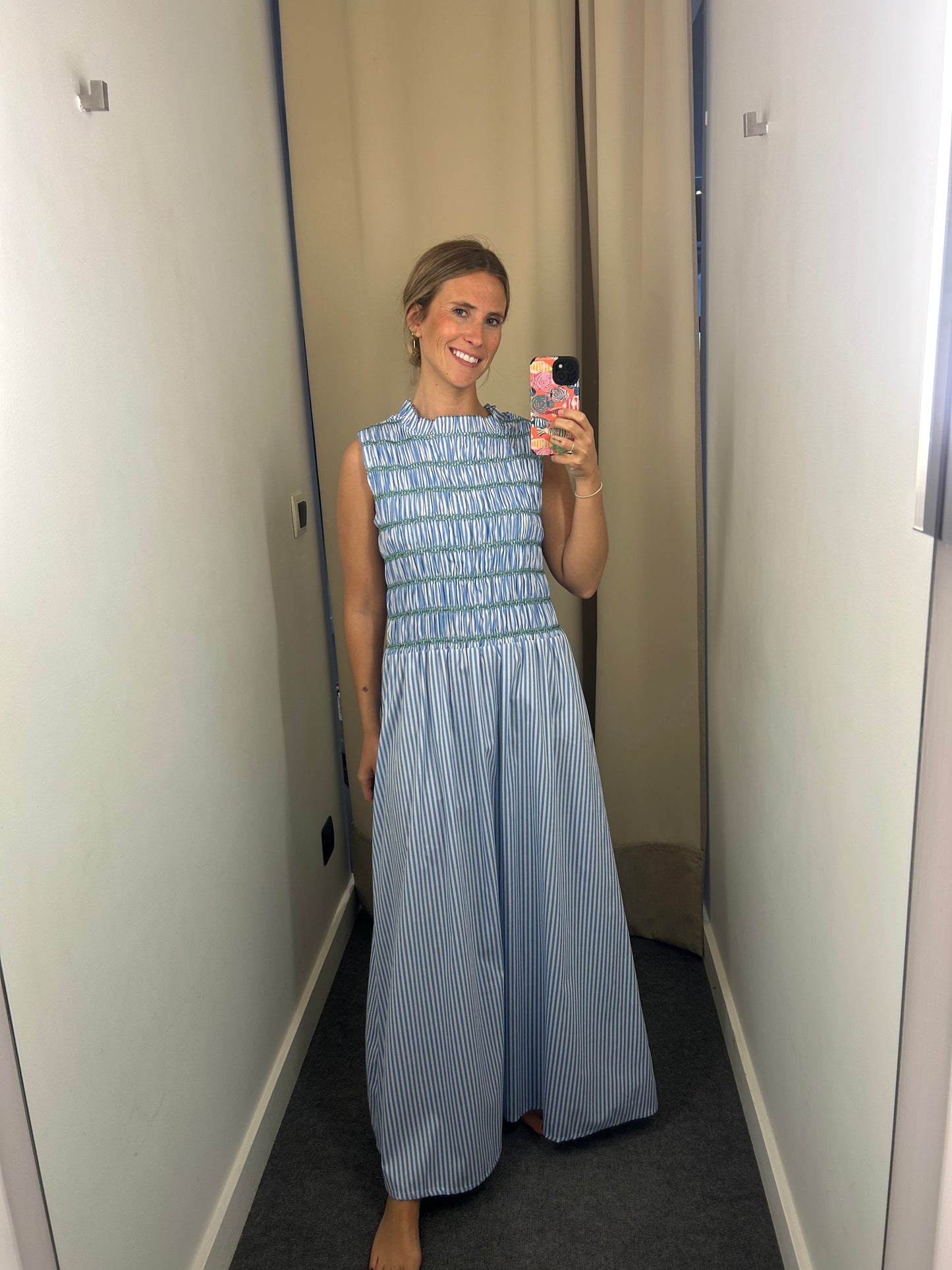 Vestido agua marina