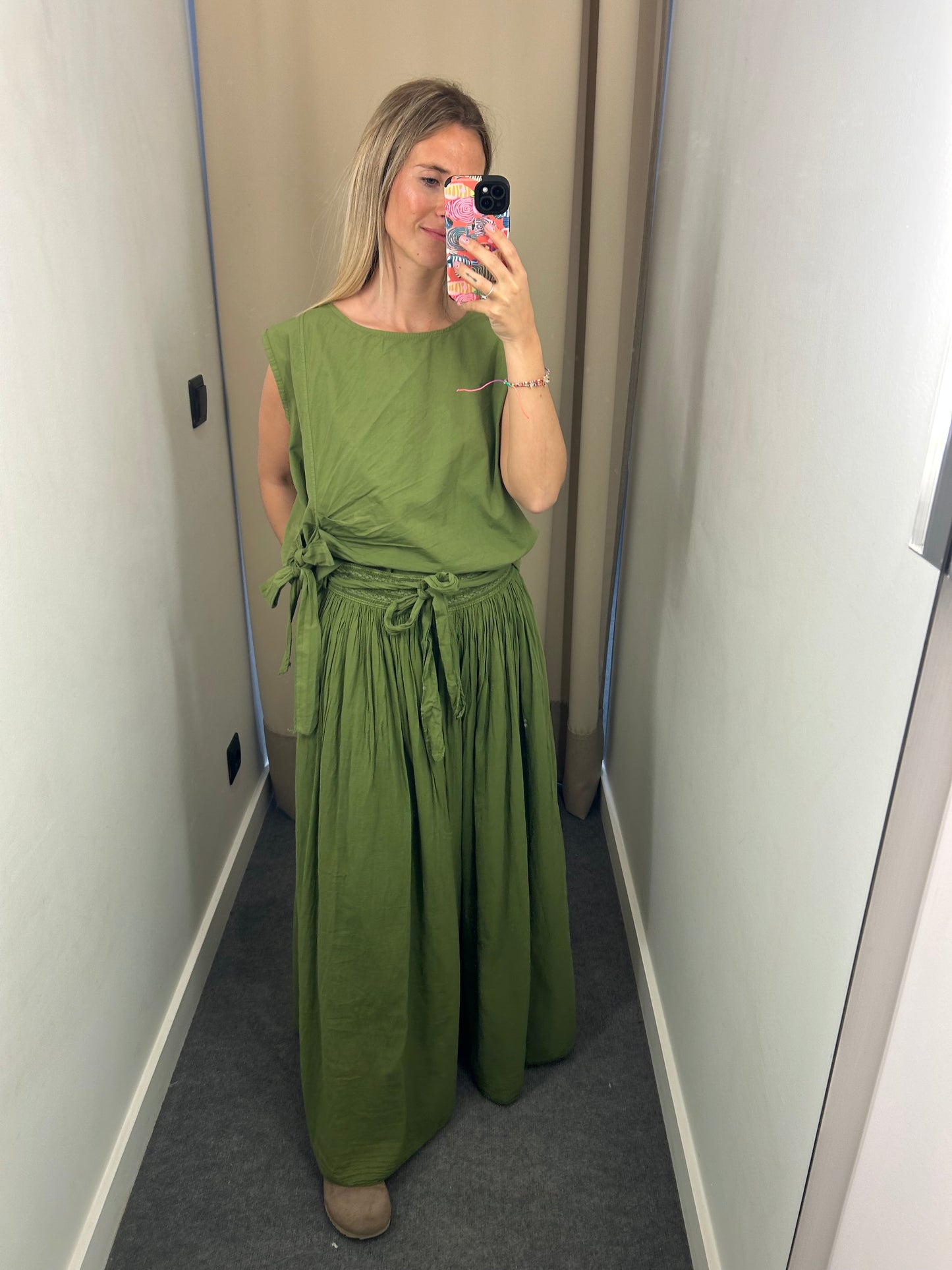 2 piezas verde