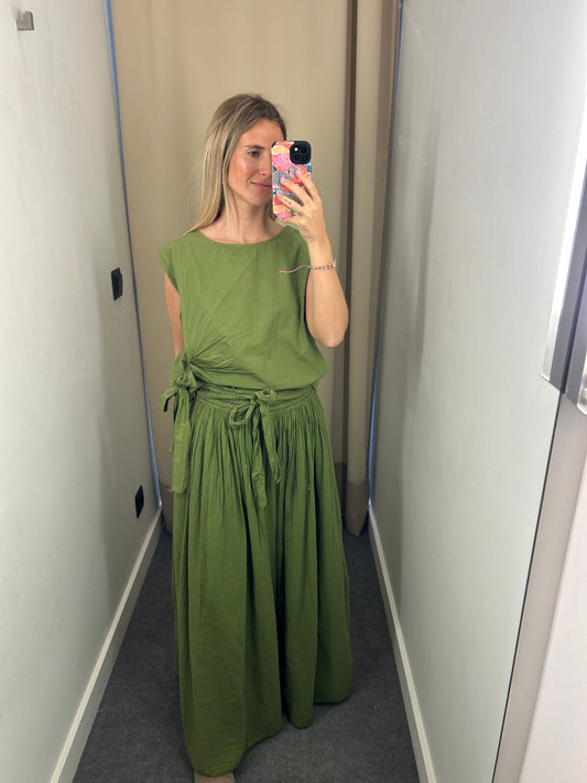 2 piezas verde
