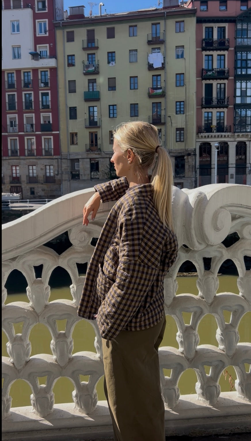 Chaqueta Cuadros