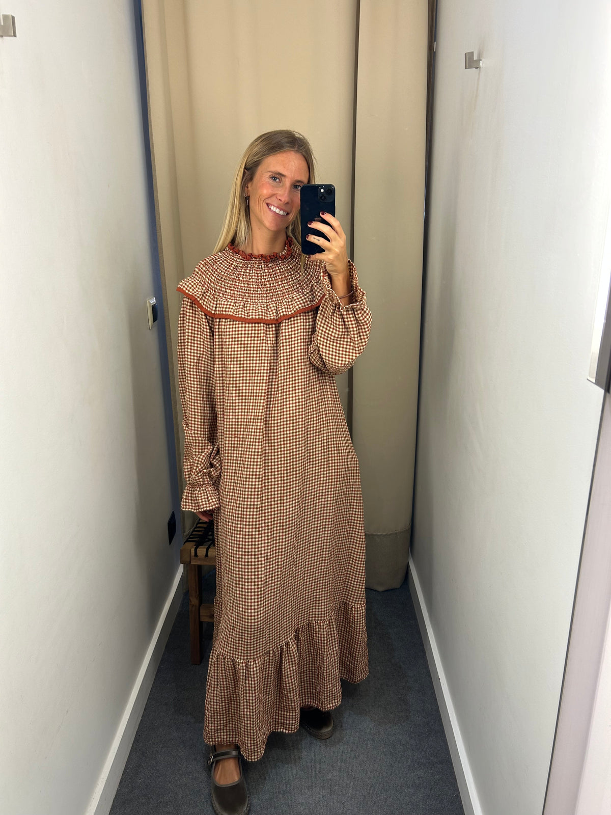 Vestido fruncido T