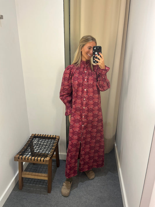 Vestido Fresa