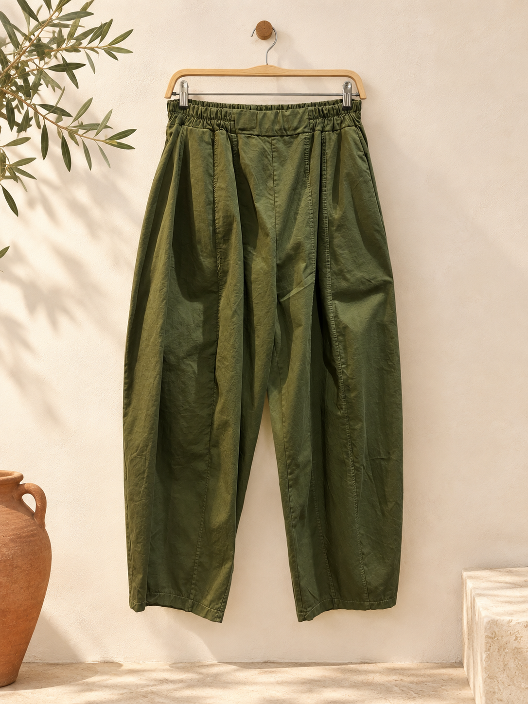 Pantalón balon verde