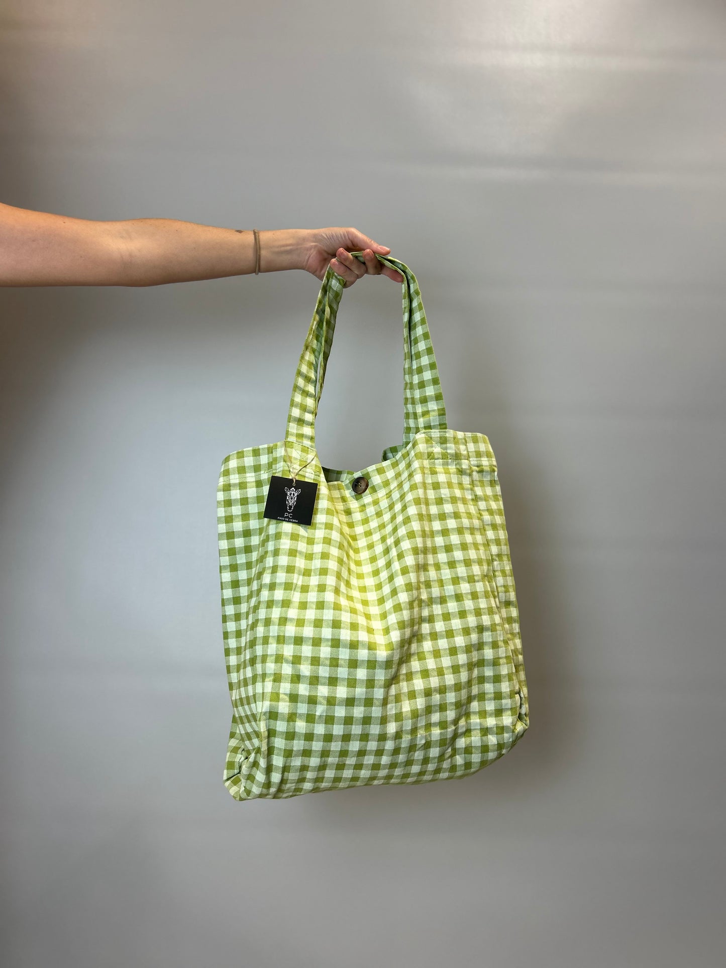 Tote verde pistacho