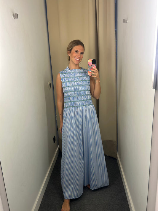 Vestido agua marina