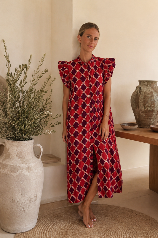 Vestido Rombos
