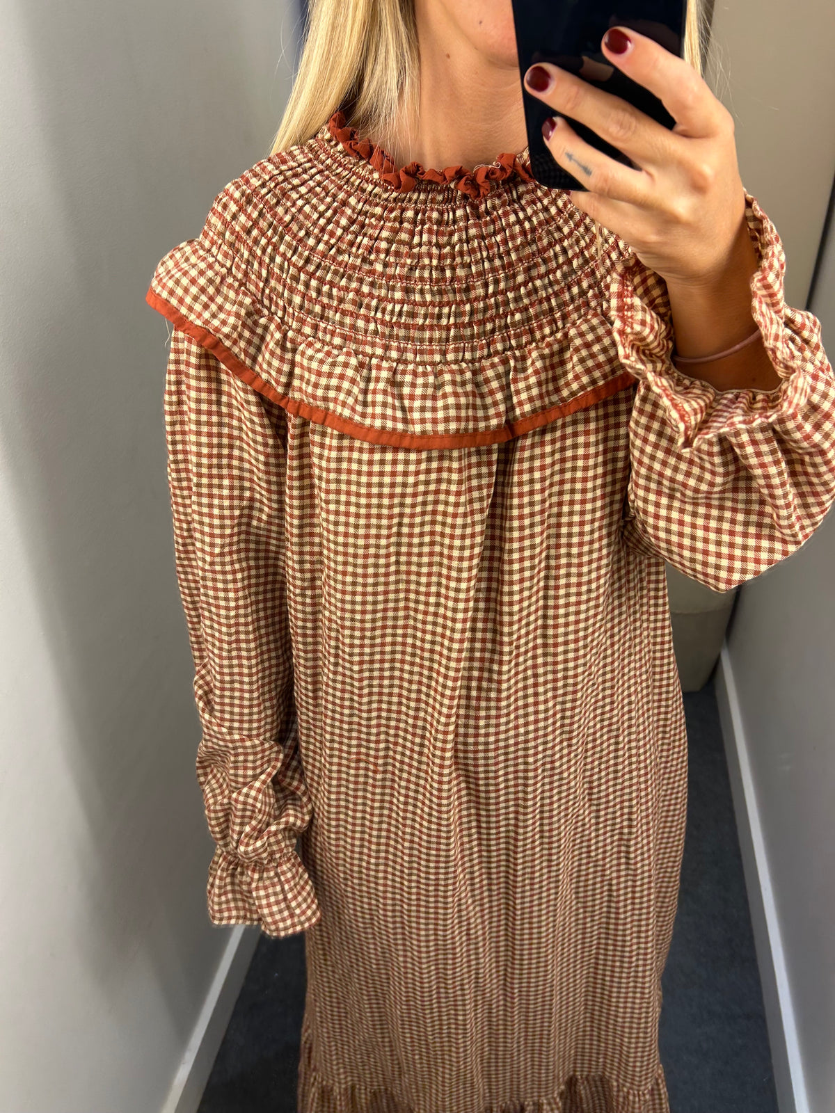 Vestido fruncido T