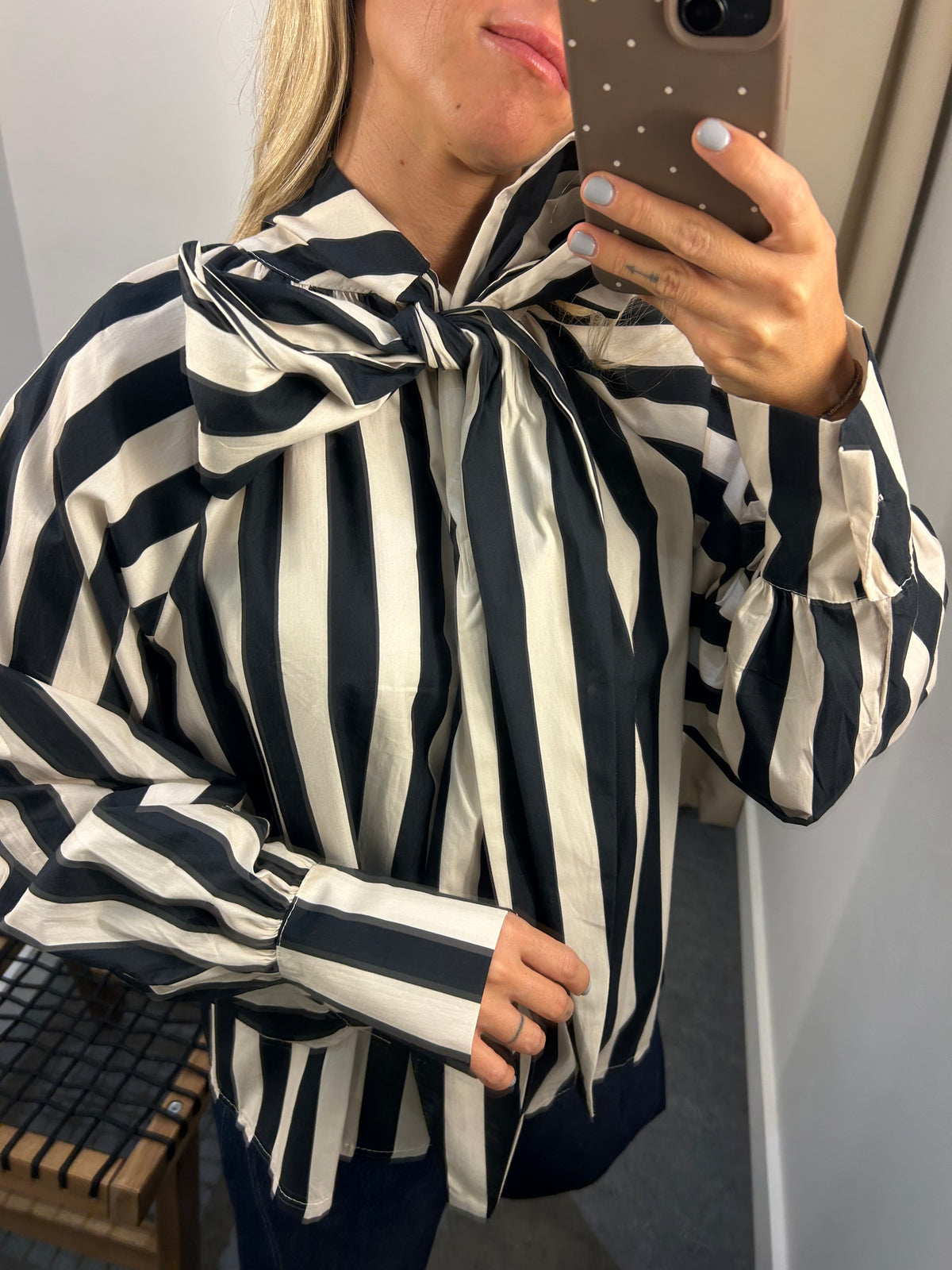 Camisa lazo negra