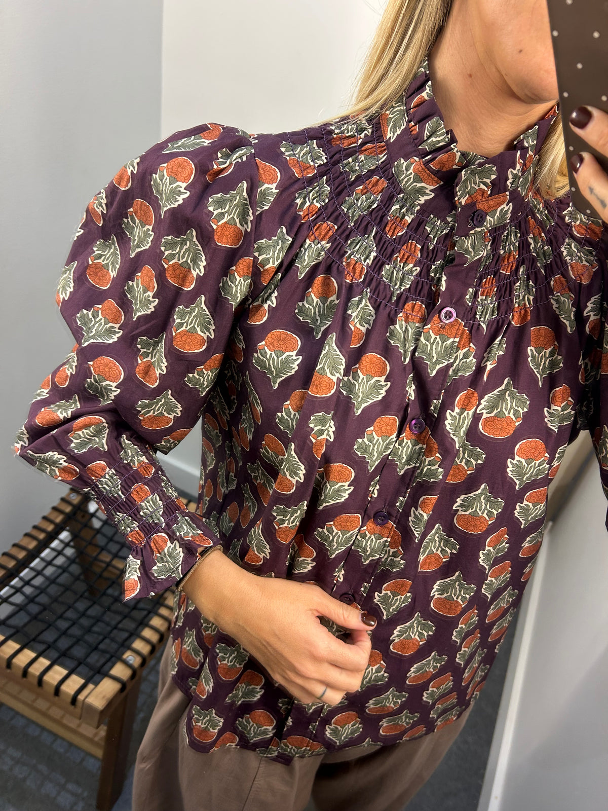 Camisa Berenjena