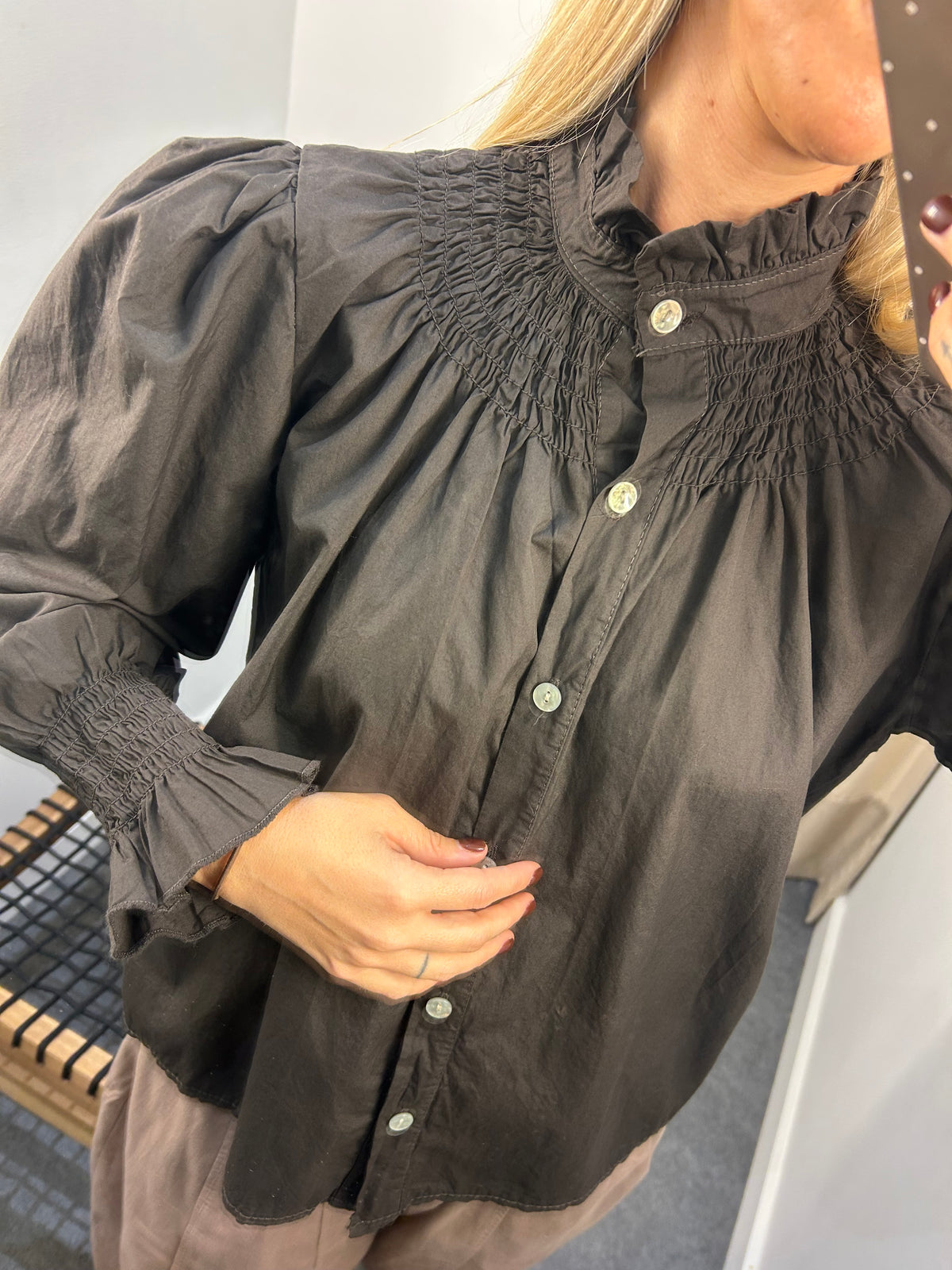Camisa chocolate
